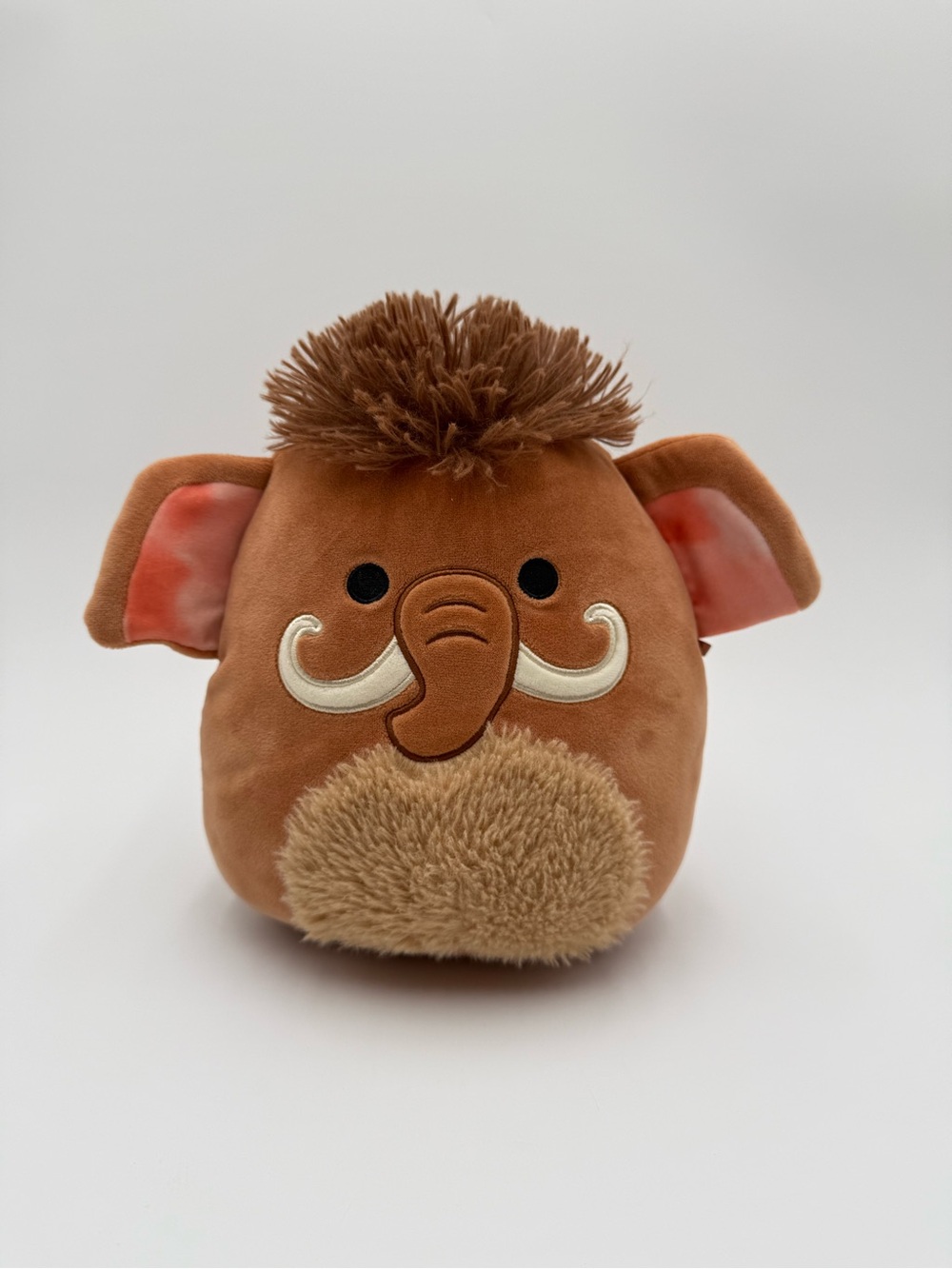 Squishmallows Woolly Mammoth Plush Brown Kellytoy Jazwares 2022 Stuffed Animal